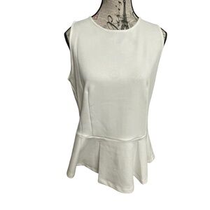 Russell Kemp Cream Peplum Blouse